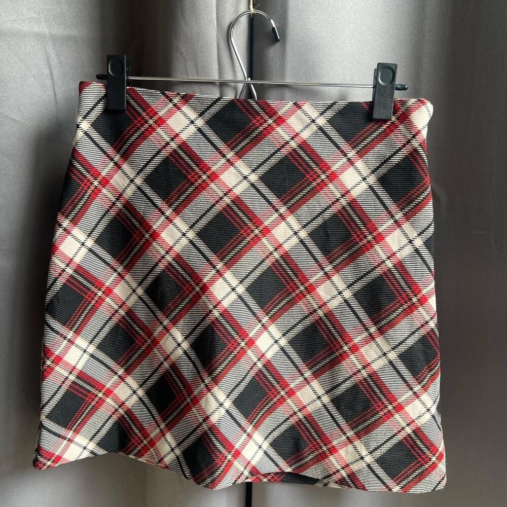 H-m Women's Black and Red Skirt